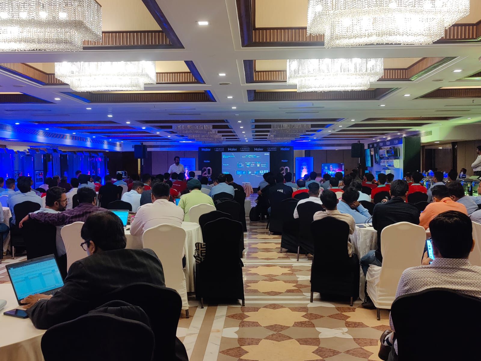 Professional exhibition setup by Blackrock India