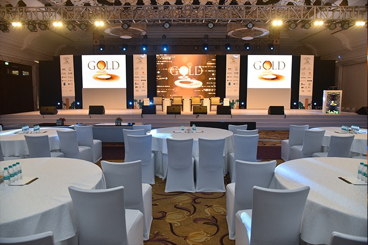 Premium corporate exhibition setup by Blackrock India