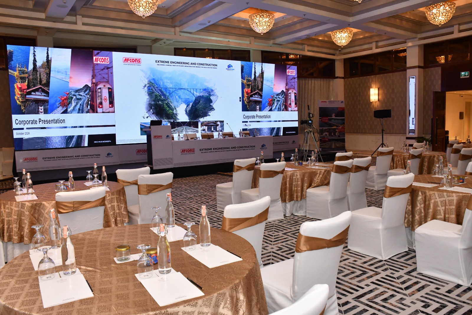 IPO press conference and media event